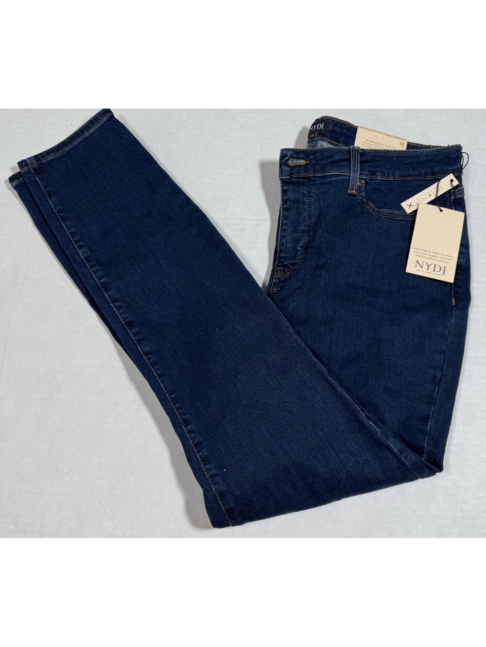 NYDJ Blue Ami Skinny Jeans Womens Size 12 NWT!!